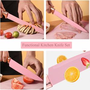Home Utensils Kitchen Accessories Set of 19-Piece Silicone Kitchen Utensil Set W/ Wooden Handle Cutting <b>Board</b> Storage Bucket - Product Image 2