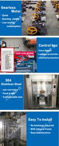 Đa Chức Năng Hiện Đại Nhà Thang Máy AC Ổ Đĩa Thực Phẩm Dumbwaiter Cho Nhà Bếp Khu Dân Cư Hàng Hóa Thang Máy Cho Bán Sỉ - Product Image 4