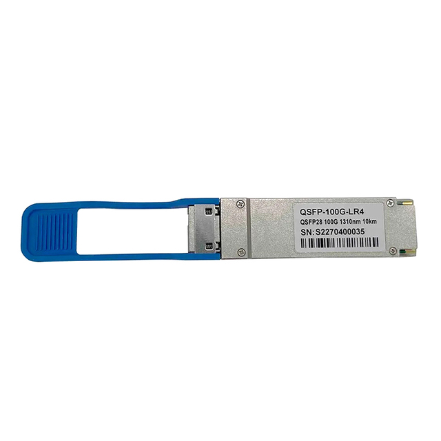 QSFP28 100G-LR4 Fiber Optic Transceiver 1310nm 10km Duplex LC SMF Optical Module LAN-WDM for /Arista/Juniper/ Switches