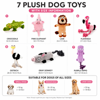 Jouet en peluche silencieux pour chien avec couineur ultrasonique pour le soulagement du stress et l'activité intérieure – Idéal pour les vendeurs en ligne