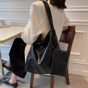 FS9165 2022优雅女性旅行手提包女士时尚折叠设计仿皮手袋单肩包斜挎包