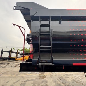 Semi-<span class=keywords><strong>remorque</strong></span> benne arrière robuste Prime SinoStrong 3 essieux 60 tonnes pour système hydraulique T700 en acier <span class=keywords><strong>haute</strong></span> résistance pour l'exploitation minière 40m - Product Image 5