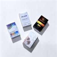Boîte d'emballage personnalisée pour cosmétiques, crèmes de soin, rouges à lèvres, brillants à lèvres et produits de soin de la peau