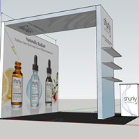 Toile de fond de salon led SEG rétro-éclairé affiche affichage boîte à lumière salon événement SEG solution stand tension led rétro-éclairé cadre de lumière