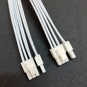 สายแปลงไฟ GPU VGA แบบมีปลอกสีขาว ตัวเมีย 8 พิน PCIe เป็นตัวผู้คู่ - Product Image 4