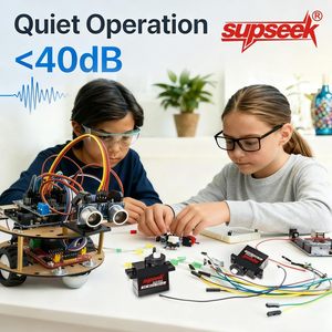 Micro-moteur servo Supseek SG90 9G à engrenages métalliques 1,9 kg.cm pour Arduino, avion RC, bras robotique, voiture - Product Image 5
