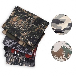 Nhà Sản Xuất Bán Không Thấm Nước Ripstop 20S * 16S Dệt Twill TC Ngụy Trang In Woodland Cho Túi Xách Và Dresses Hàng May Mặc - Product Image 2