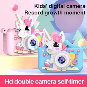 Unicorn ילדים מיני וידאו דיגיטלי משחק מצלמת וידאו HD 1080p 2 אינץ מסך פעוט מצלמה שדרוג לילדים - Product Image 2