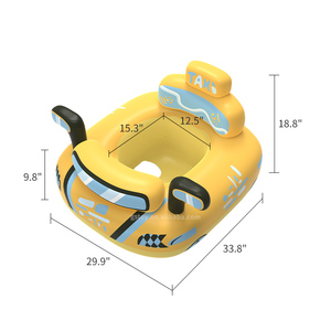 Bé bơi nước xe hình nổi Vòng <span class=keywords><strong>Inflatable</strong></span> Toddler ghế thuyền hồ bơi Float trẻ em bơi hồ bơi nổi ghế - Product Image 3