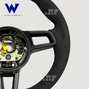 Adatto per <span class=keywords><strong>Porsche</strong></span> Panamera Cayenne Macan 718Boxster <span class=keywords><strong>Cayman</strong></span> 996 911 981 958 991 Volanti Senza Pulsanti Paddle Shift - Product Image 5