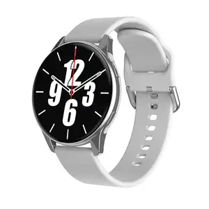 Montre intelligente ronde bon marché Active 2 T2 PRO Écran de 1.28 pouces OEM ODM Logo personnalisé Reloj inteligente Fréquence cardiaque Sport Smartwatch T2pro