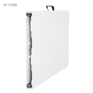 <span class=keywords><strong>Table</strong></span> <span class=keywords><strong>de</strong></span> <span class=keywords><strong>camping</strong></span> <span class=keywords><strong>pliante</strong></span> rectangulaire en plastique blanc bon marché <span class=keywords><strong>de</strong></span> 6 pieds (180 cm, 1,8 m) pour événements en plein air - Product Image 2