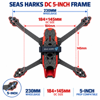 Châssis de drone FPV en fibre de carbone de 3,5 pouces Cinewhoop avec hélices SpeedyBee Bee35 de 153 mm et 90 mm, stack de 24 mm, 138 g