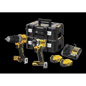 Kit perceuse-visseuse sans fil DeWalt 20V Max avec batterie lithium-ion, chargeur et étui - Product Image 1