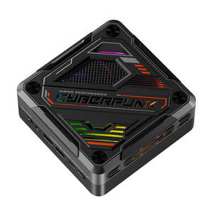 Nouveau Mini PC Ryzen 7 8845HS Windows 11 Pro 32 Go de RAM DDR5 USB4.0 Double LAN Lumière RVB Style Cyber PC de Jeu - Product Image 2