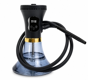 Chicha Électrique Rechargeable Style <span class=keywords><strong>Sablier</strong></span> avec Lumière RGB, Personnalisable OEM/ODM, Sans Charbon, Vente Directe Usine - Product Image 1