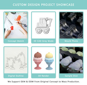 Jouets éducatifs Montessori pour enfants, bateaux flottants, jouets animaux en silicone, jouets de bain pour bébés et enfants - Product Image 6