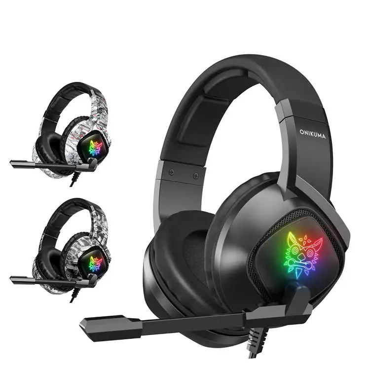 Cheap Factory Price Wired Ear Pods Headphones And Headsets Headset Over-ear Headphones K19 gaming Headsets