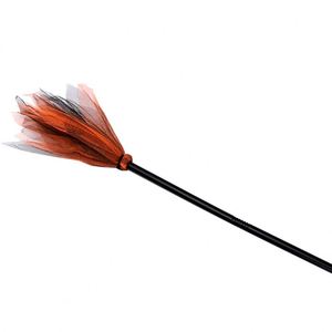 Halloween 90cm <b>Witch</b> <b>Broom</b> Removable Mesh Tulle Skirt Detachable Cosplay Prop for Kids Party Decoration Haunted House - Product Image 4