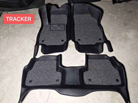 Tapis de sol de voiture de luxe 5D double couche en cuir d'usine chinoise pour TRACKER Ouzbékistan
