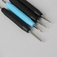 Tournevis de précision à double extrémité 80 mm en acier au carbone, outil de réparation de montres, mini tournevis manuel pour montres et électronique