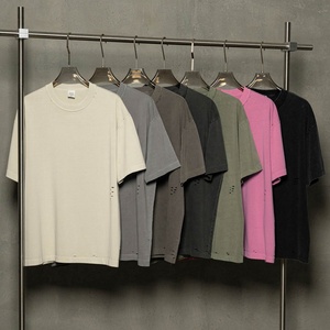 Camiseta Unisex Extra Grande, Estilo Vintage, Hombros Caídos, 100% Algodón, Impresión Digital, Proveedor de Fábrica - Product Image 6