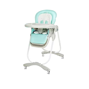 Chaise haute pliable en plastique de luxe pour enfants bébé nourriture salle à manger Booster confortable Bebe chaise haute pour manger - Product Image 4