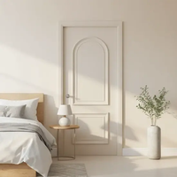 Porte coupe-feu intérieure en bois massif, sur mesure, à ouverture vers l'intérieur et vers l'extérieur, pour bureaux, bâtiments, hôpitaux et appartements.