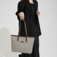 Neue 2026 Retro-Muster Elegante Damen Tote Bag Große Kapazität Wickeltasche für Mütter
