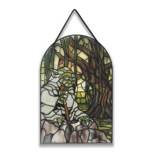 OEM ODM Soporte de acrílico, Decoración de pared colgante de acrílico de Yoda, Letrero de personaje <span class=keywords><strong>Jedi</strong></span> sabio para dormitorio o sala de cine - Product Image 5