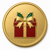 Pièce de monnaie commémorative de Noël personnalisée du Père Noël en alliage de zinc avec relief 3D et émail pour cadeau de fête