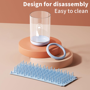 Tazza Portatile per Lavaggio <span class=keywords><strong>Zampe</strong></span> Animali con Setole in Silicone Morbido, Kit Pulizia <span class=keywords><strong>Zampe</strong></span> Cani con Spazzola Manuale e Asciugamani in Microfibra - Product Image 3