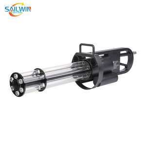 Pistola de CO2 LED Sailwin tipo <span class=keywords><strong>Gatling</strong></span>, control manual, para efectos especiales en escenarios, DJ, bares, fiestas y discotecas. - Product Image 5
