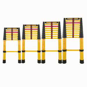 Échelle télescopique en fibre de verre de <span class=keywords><strong>3</strong></span> <span class=keywords><strong>m</strong></span> / 9,8 pieds pour travaux électriques, isolateur électrique pliable - Product Image 1