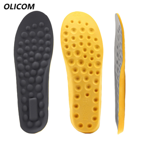 Plantillas OLICOM Absorbentes de Olor y Sudor, Transpirables, con Soporte de Arco, Antideslizantes, Cómodas para Estar de Pie Durante Largos Periodos, Plantillas de Masaje - Product Image 1