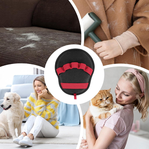 Brosse épilation pour animaux de compagnie gant électrostatique collant cheveux artefact chat cheveux outil de nettoyage pour - Product Image 5