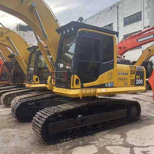 Komatsu เครื่องขุดมือสองขนาดกลาง20ton PC200-8N1รถตักมือสองได้รับการรับรอง EPA CE - Product Image 2