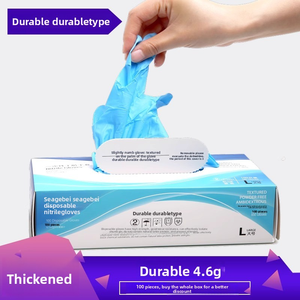 Guanti protettivi monouso in polietilene per camera bianca per uso alimentare per lavori domestici di bellezza - Product Image 3