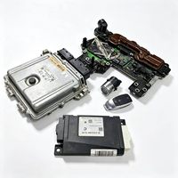 Kit de clés ECU TCU EIS d'occasion pour Mercedes Benz Classe C W205 Mild Hybrid, référence OE A2649001300, kit informatique d'origine démonté