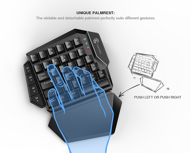 Gaming Keyboard and Mouse for Ps4/xbox One/pc - VX2 Aimswitch