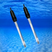 Sonde de pH industrielle en ligne spécialement conçue avec corps en verre et support ODM pour environnement aquatique marin