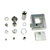 Service d'usinage de prototype rapide de précision personnalisé sur des pièces métalliques en aluminium en acier inoxydable comprenant le fraisage de coupe de tournage
