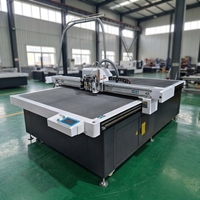 Nouvelle machine de découpe numérique à lit plat Jinan Rongchi automatique CNC pour cuir et tissu avec écran tactile LCD et moteur