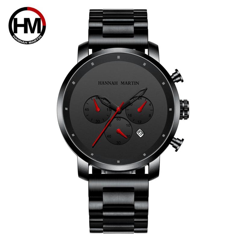 Luxury Men s Stainless Steel Analog