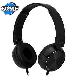 Gonke mới nhất kim loại fones de ouvido stereo mu quan vo ecouteur tai nghe có dây mà không có mic - Product Image 4