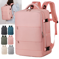 Sac de voyage antivol en polyester Oxford grande capacité, étanche, avec port USB, fermeture éclair, coussin d'air et compression sous vide – Stock limité à prix réduit