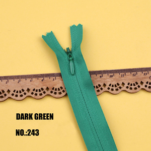 Colorful 3# Nylon Invisible <strong>Zipper</strong> for Garment/Pillow/Bags/Home Textile - Product Image 5