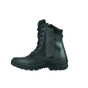 <span class=keywords><strong>Bottes</strong></span> tactiques imperméables en cuir naturel léger noir/sable à lacets et fermeture éclair avec semelle amortissante en PU + caoutchouc <span class=keywords><strong>Bottes</strong></span> <span class=keywords><strong>de</strong></span> <span class=keywords><strong>chasse</strong></span> dans le désert - Product Image 2