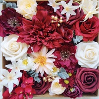 Vente chaude DIY Plante Artificielle Ensemble De Fleurs Artificielles Plante Artificielle pour Faire La Décoration De Table De Pâques