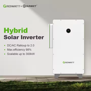 Growatt năng lượng mặt trời Hybrid biến tần 50kw 100kw <span class=keywords><strong>PV</strong></span> Bảo hành 10 năm trên Off lưới năng lượng mặt trời Hybrid biến tần với wifi - Product Image 1